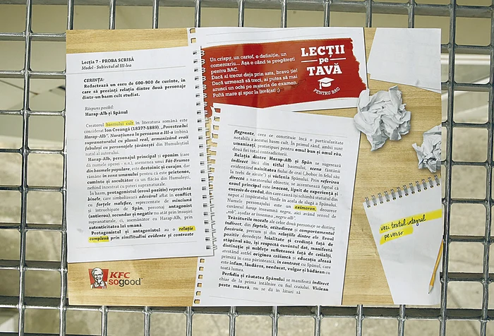 Andrei şi Anastasia au mâncat şi au repetat la Română. Subiectele de pe tavă i-au ajutat