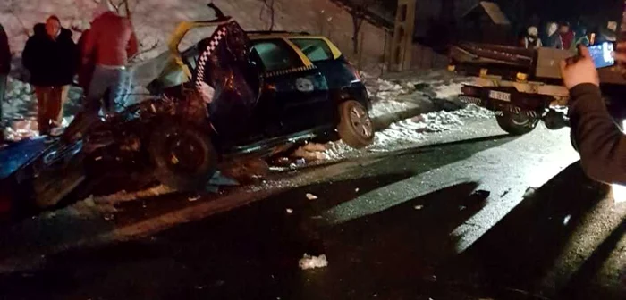 Accident pe Valea Oltului DN 7 / E 81, la Tuţuleşti - Racoviţa, în judeţul Vâlcea, Foto: Adevărul