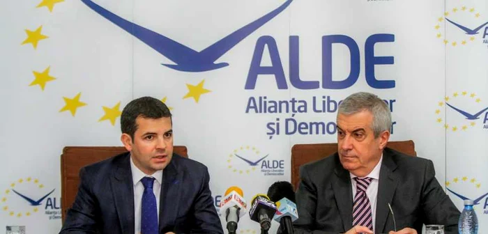 Copreşedinţii ALDE, Daniel Costantin şi Călin Popescu-Tăriceanu. FOTO Inquam Photos