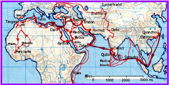 ibn battutas route gif gif