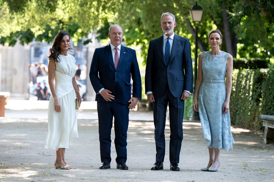 Letizia, Charlene, Albert, Felipe, vizită Spania, Profimedia (3) jpg