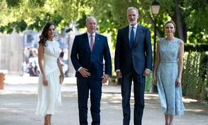 Letizia, Charlene, Albert, Felipe, vizită Spania, Profimedia (3) jpg
