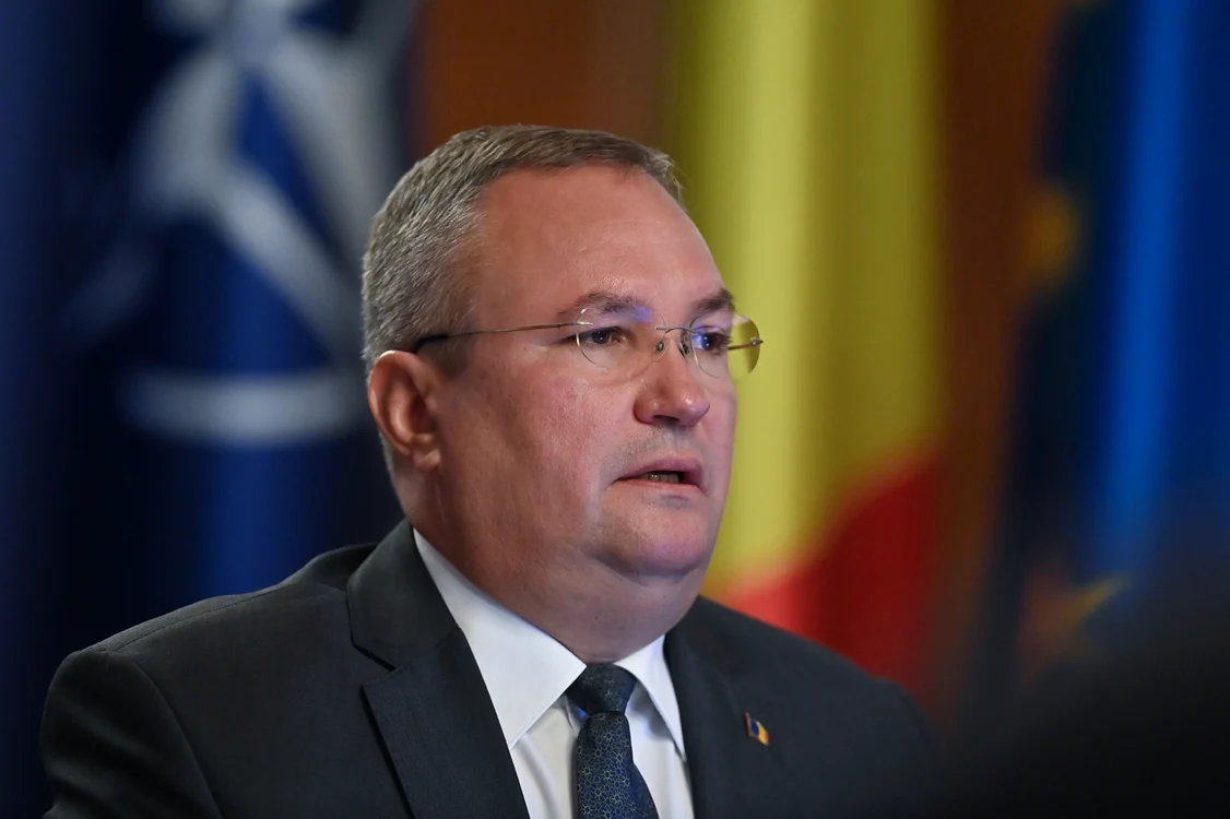 Nicolae Ciucă, premierul României FOTO mediafax