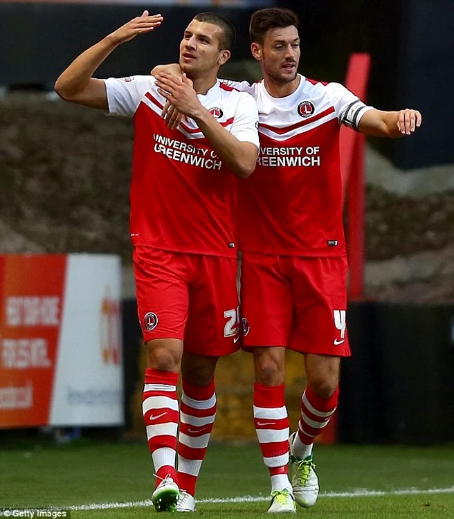 Ţucudean, pe vremea când purta tricoul formaţiei engleze