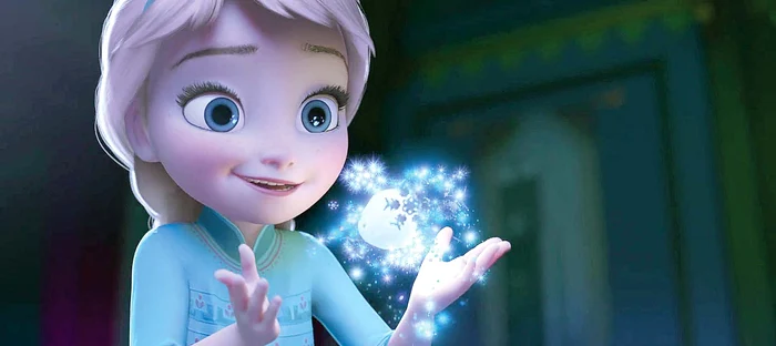 Micuţa Elsa  “a împrumutat”  vocea lui Spencer  Lacey Ganus (15 ani)