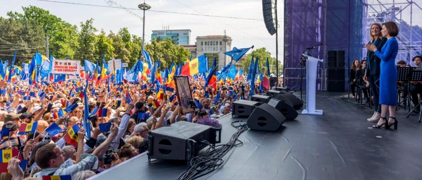 Roberta Metsola a participat la Adunarea Națională ,,Moldova Europeană”. FOTO: Instagram.com