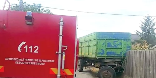 tractor accident Galati