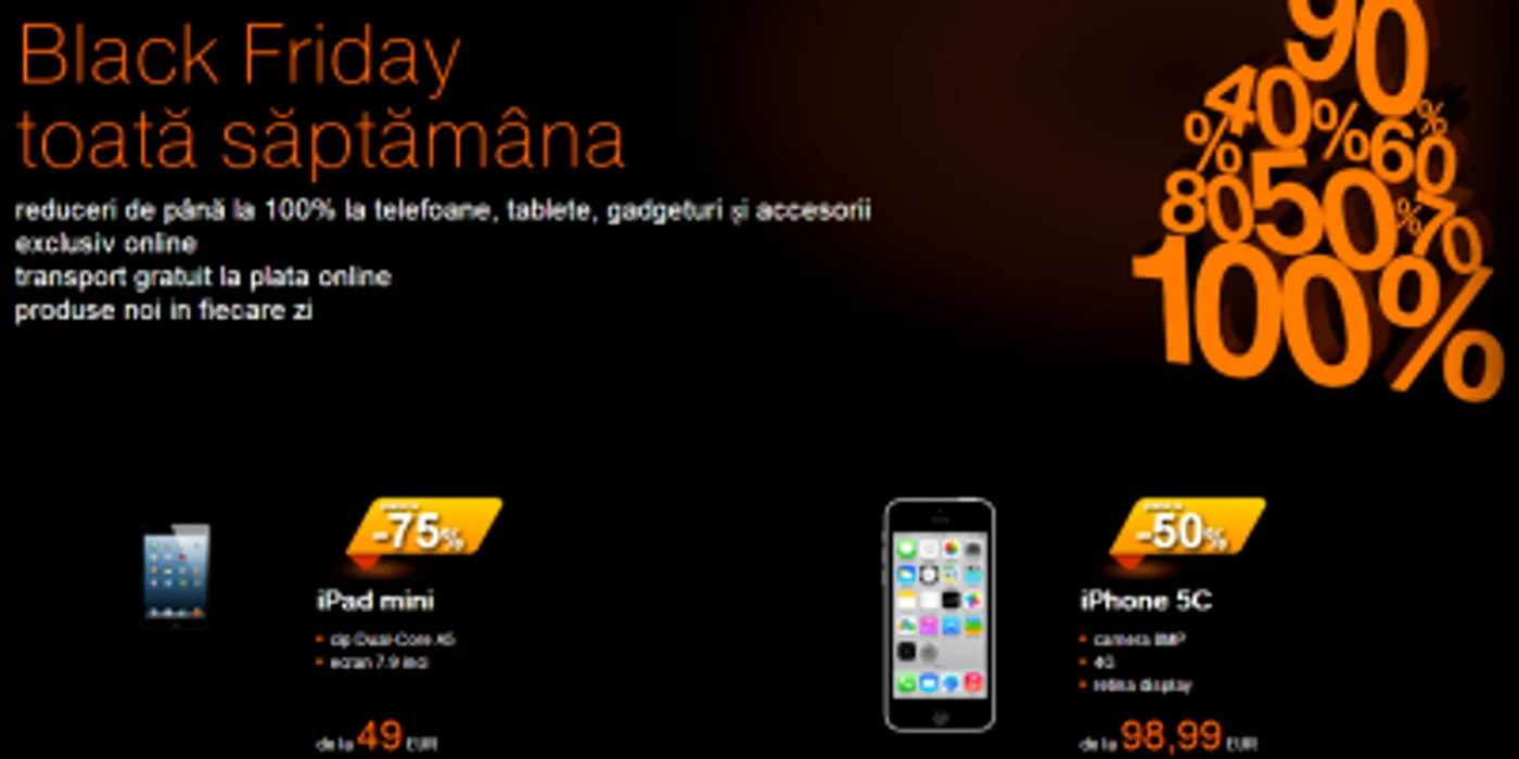 black friday orange