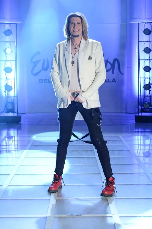
    Eurovision 2015 România: Tudor Turcu se numără printre cei 12 finalişti din concursFOTO: TVR  
