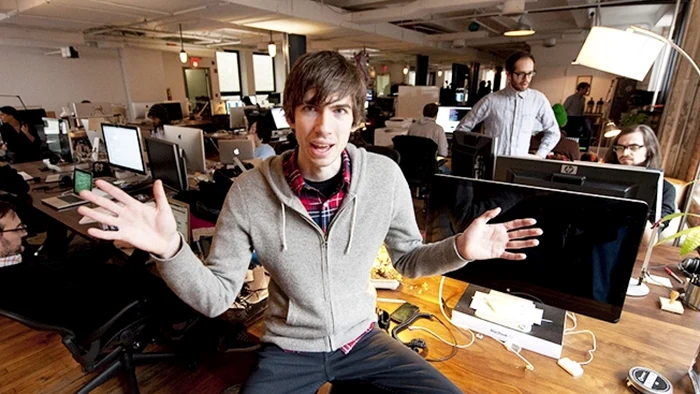 David Karp a fost rugat de utilizatorii reţelei sale să nu plece capul în faţa gigantului Yahoo FOTO Reuters