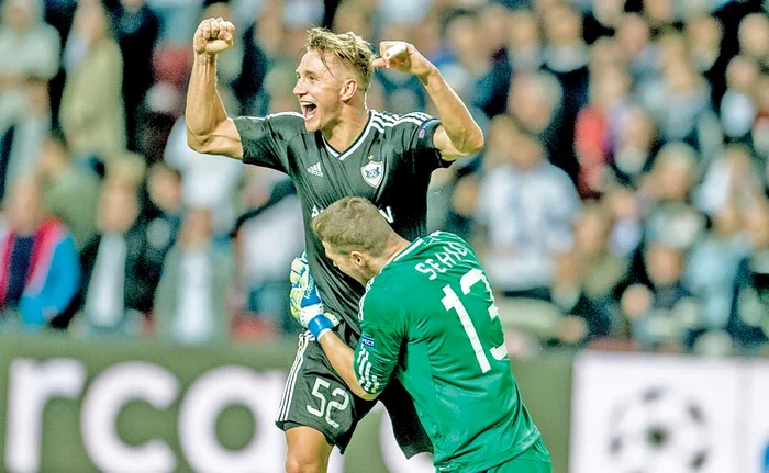 Azerii au devenit una dintre cele mai ciudate echipe calificate în grupeFoto: EPA