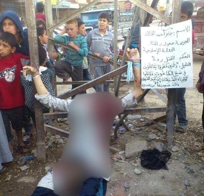 Imagini cu decapitati sirieni FOTO Daily Mail