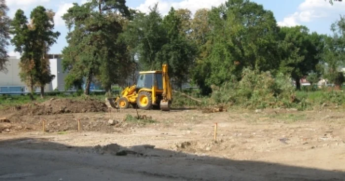 Oradea: Lucrările la parcul Seleuș evoluează