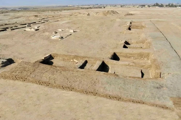 Săpături arheologice la Tell Abu Saifi (© Facebook / Ministry of Tourism and Antiquities)