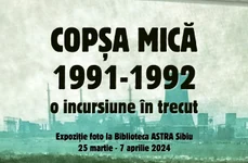 „Copșa Mică 1991-1992. Incursiune în trecut” – expoziție de fotografie la Biblioteca ASTRA Sibiu
