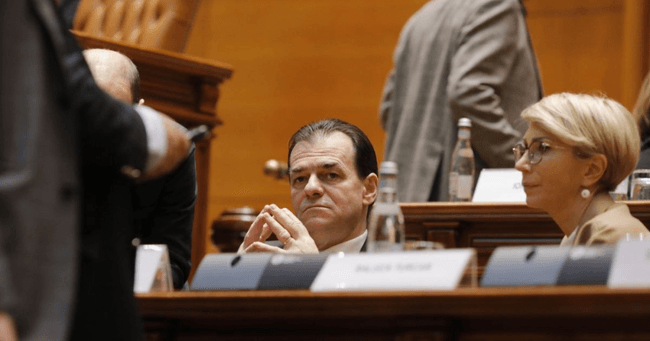 Premierul Ludovic Orban FOTO Inquam Photos / George Călin