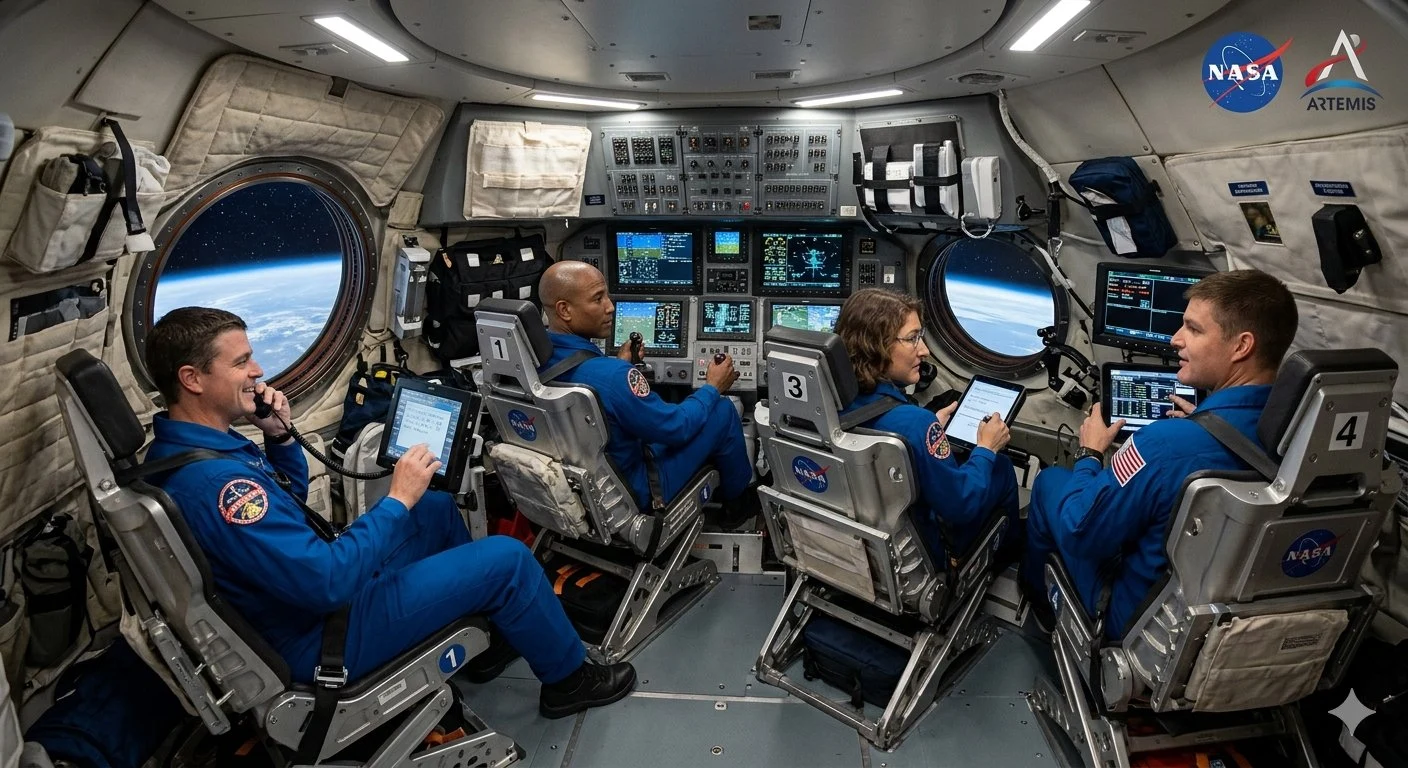 Îndemn la unitate al echipajului Artemis II după întoarcerea de pe Lună: „Pământul era doar o simplă barcă de salvare suspendată în Univers”