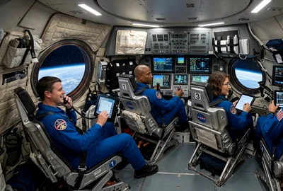 astronautii de pe artemis II/FOTO:X