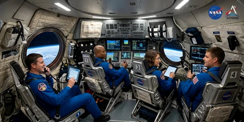 astronautii de pe artemis II/FOTO:X