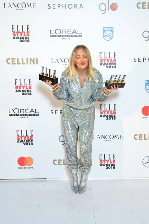 Delia, câştigătoarea titlurilor Best Pop Artist şi Best Personal Style la Elle Style Awards FOTO Elle România