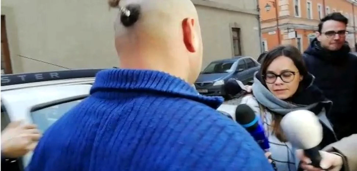 Principalul suspect în crima de la Sânnandrei este ras în cap FOTO Daniel Dancea