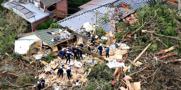 japonia taifun