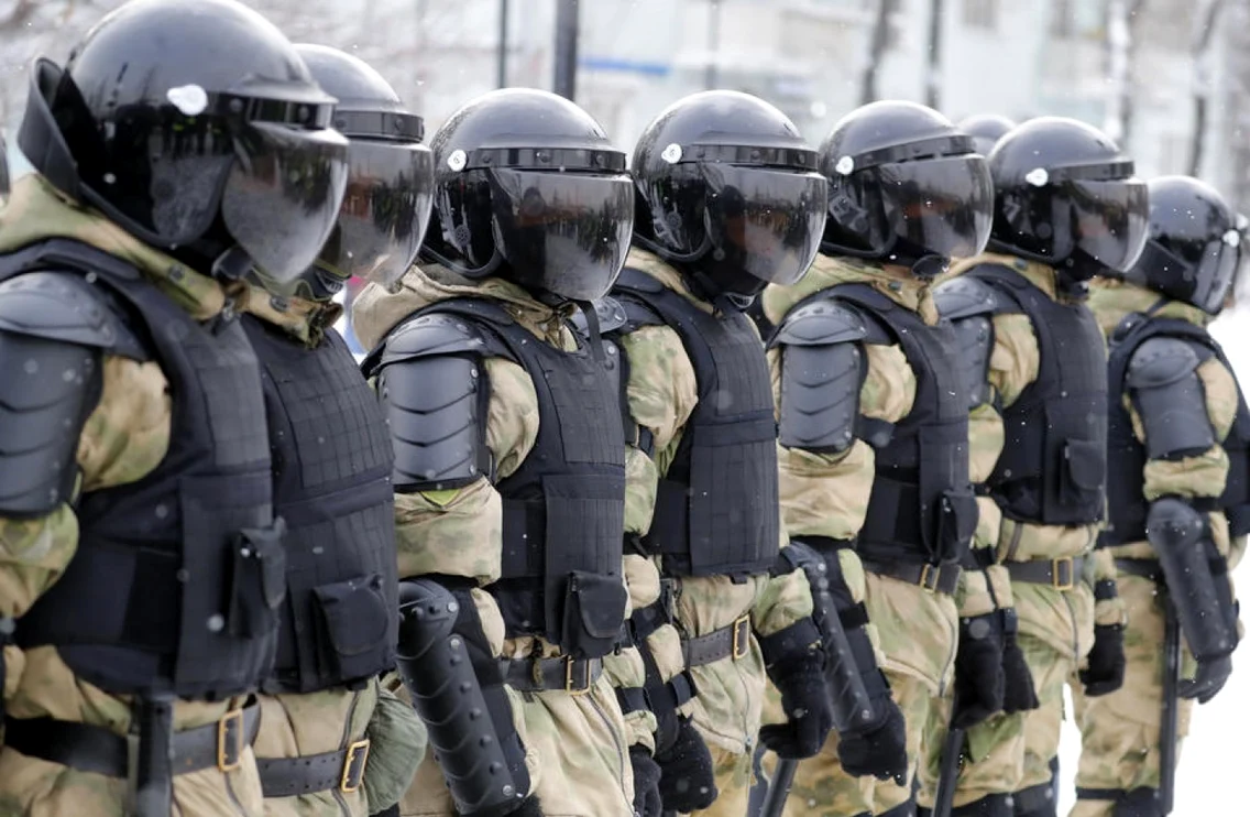 Suporterii lui Navalnîi în stradă pentru al doilea weekend consecutiv / 31 ian 2021 / FOTO EPA - EFE