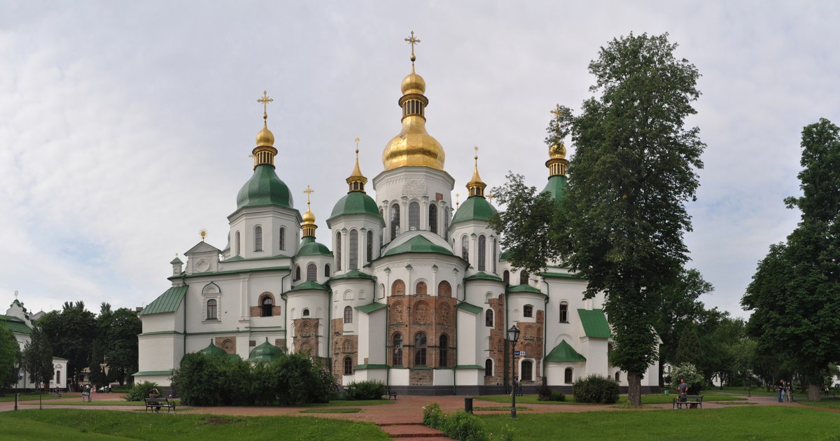 Pagube la Catedrala Sfânta Sofia din Kiev după atacul rusesc