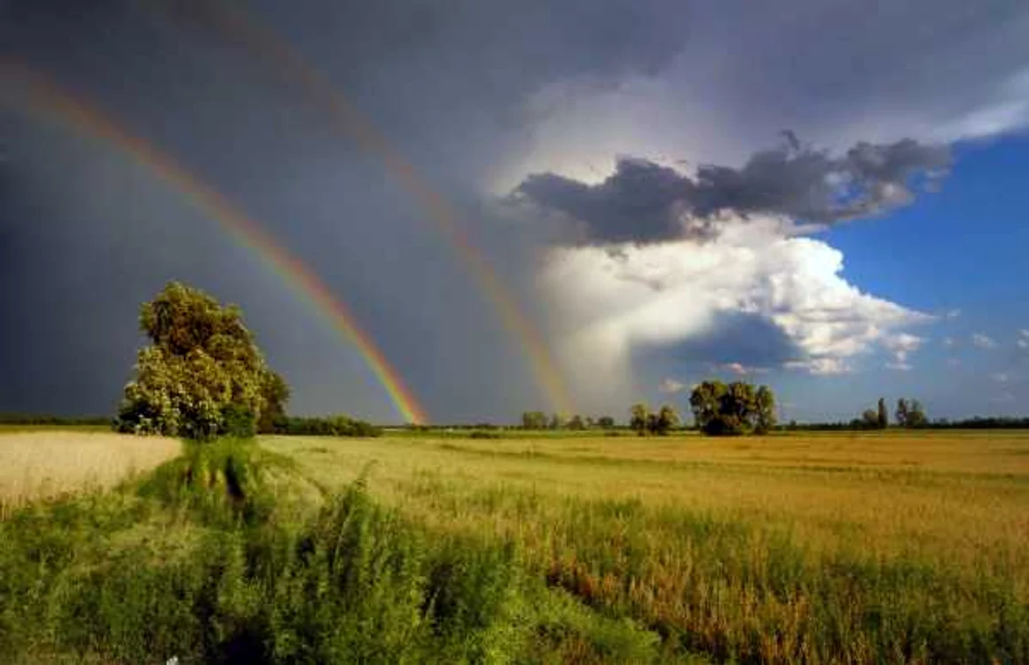 Meteo - vremea- innorat - curcubeu FOTO Shutterstock 