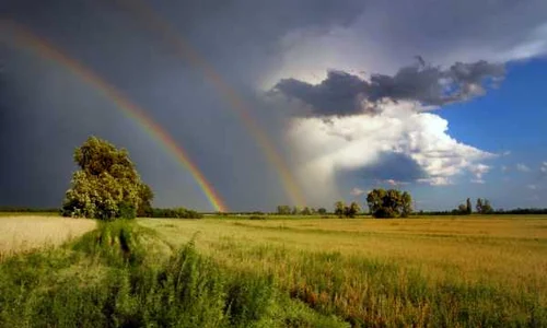 Meteo - vremea- innorat - curcubeu FOTO Shutterstock 