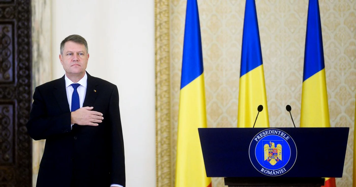Preşedintele României, Klaus Iohannis, a vorbit şi despre valorile europene promovate în imnul României