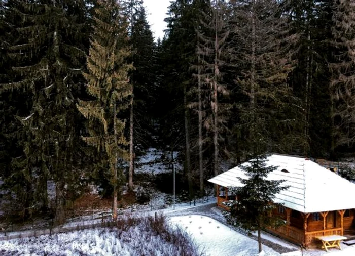 Asta vede Diana de la geamul vilei în care s-a cazat cu iubitul 