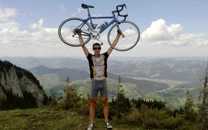 Constantin Lucuţar vrea să stabilească un nou record mondial. FOTO: Facebook