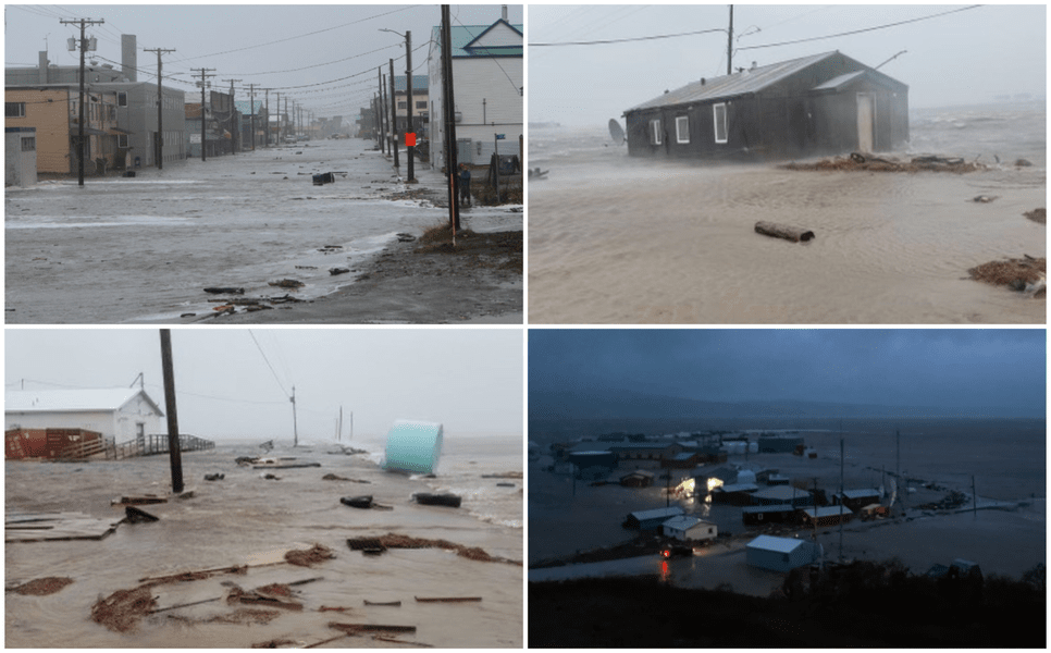 Alaska, lovită de cea mai puternică furtună din ultimii 50 de ani