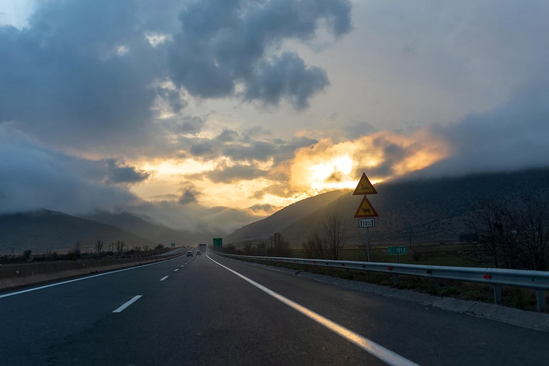 Autostradă Grecia. Foto: Pixabay