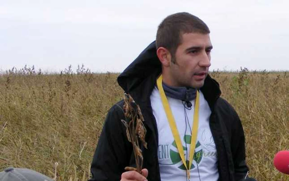 Gabriel Păun este întemeitorul mişcării Agent Green