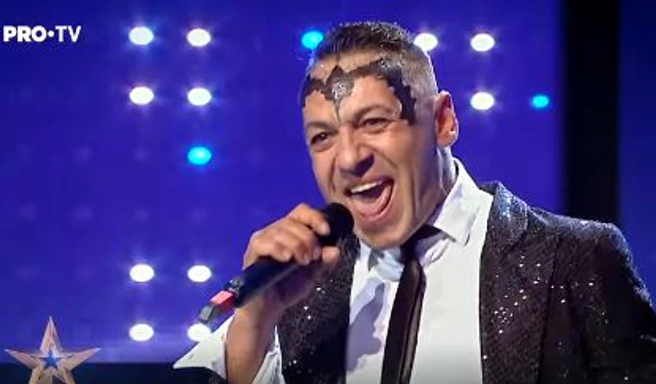 Tarky a făcut show pe scena „Românii au talent”Foto: Captură Video