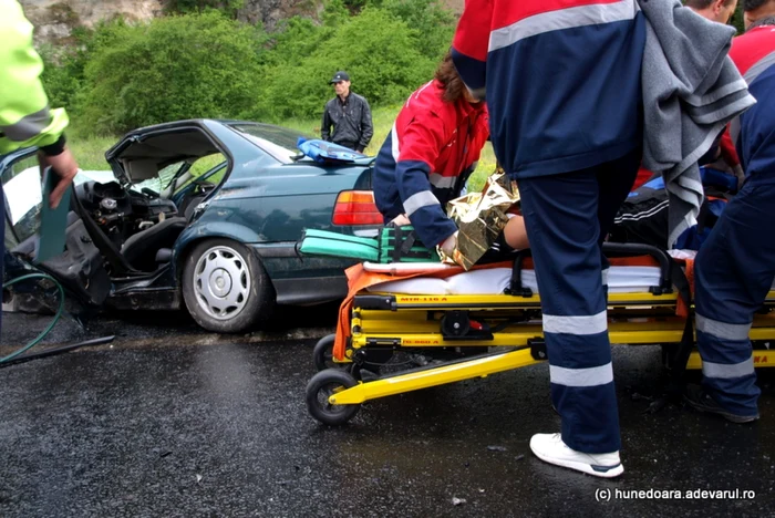 Accident grav. ARHIVĂ. FOTO: Daniel Guţă. ADEVĂRUL.