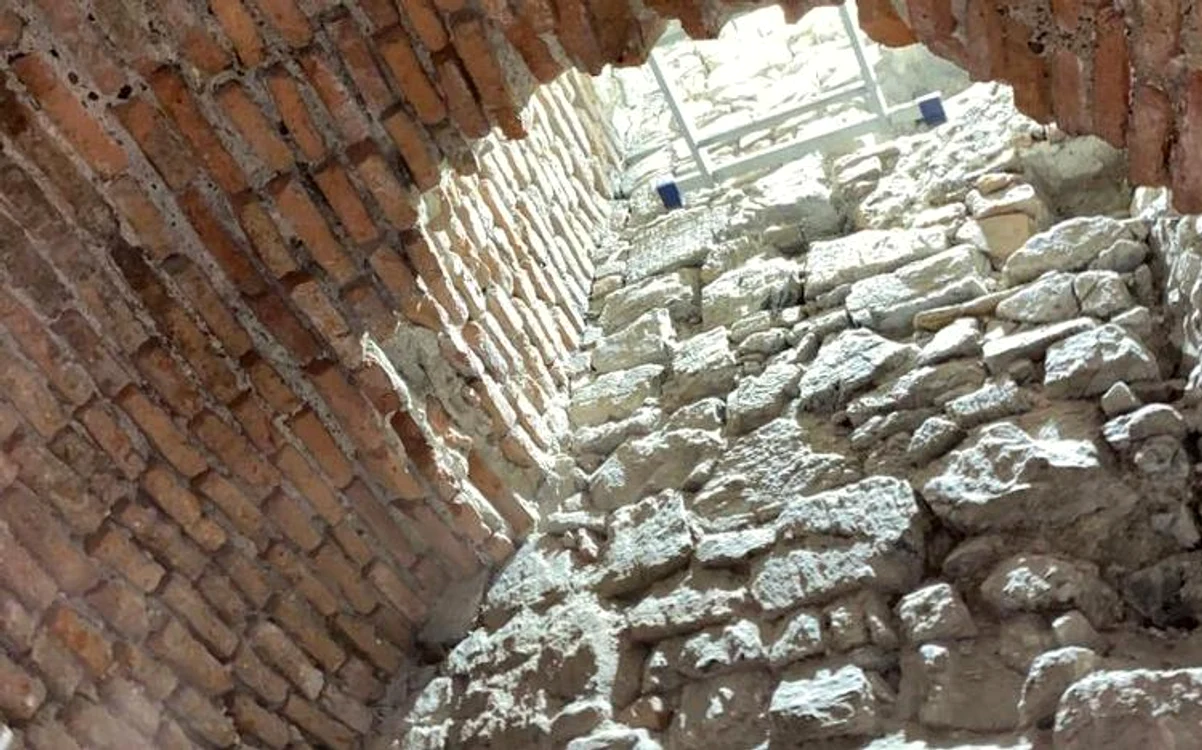 Încăperea misterioasă din Castelul Corvinilor. Foto: Primăria Hunedoara