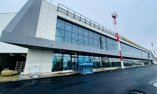 Terminalul Schengen de pe Aeroportul Timișoara FOTO Ștefan Both
