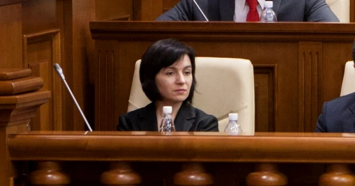 Maia Sandu a acceptat să-şi continue activitatea la Ministerul Educaţiei în Guvernul Gaburici FOTO Alexandru Tarlev