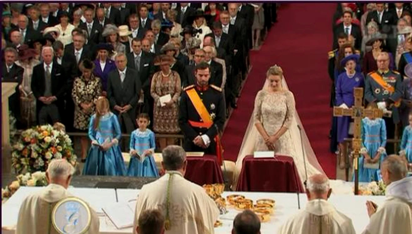 
    Ceremonia religioasa a avut loc la catedrala Notre Dame  