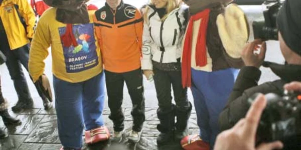 Elena Udrea a inaugurat ieri noile pârtii din Poiana Braşov  