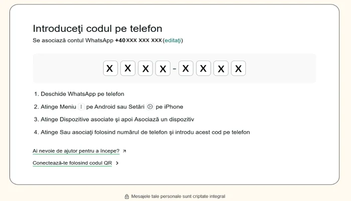 Nu introduceți coduri sau informații personale pe site-uri! FOTO Poliția Română