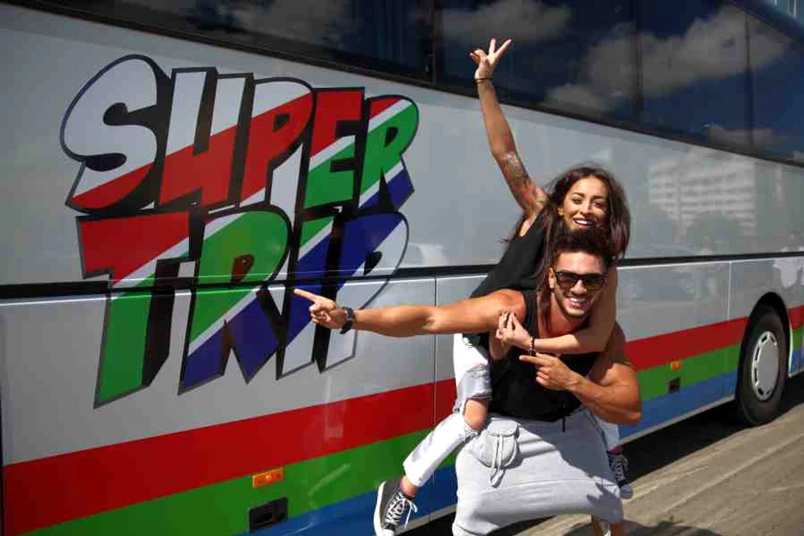 
    Ruby şi Dorian Popa fac echipă pentru "Super Trip"Foto: Pro TV  