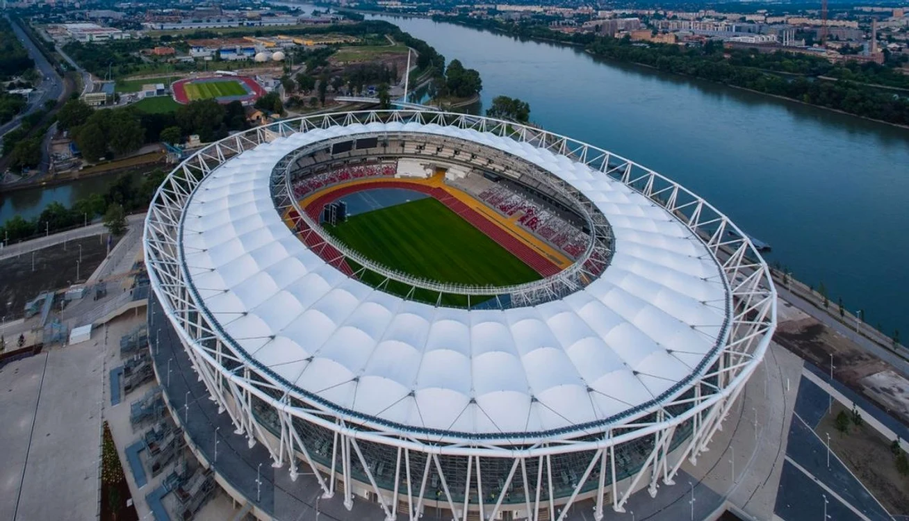 Stadionul de atletism din Budapesta (FOTO: Profimedia)