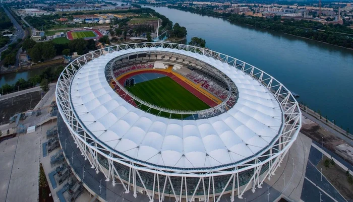 Stadionul de atletism din Budapesta (FOTO: Profimedia)