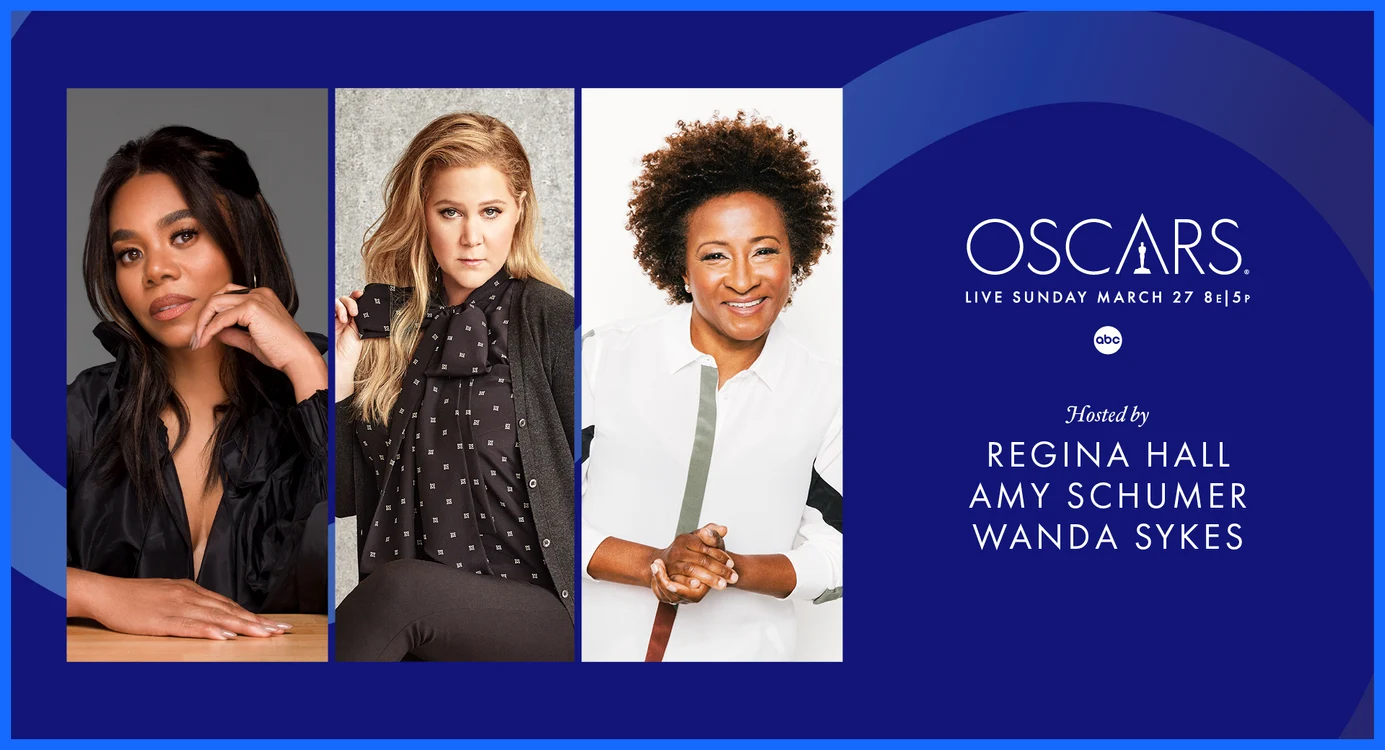 Regina Hall, Amy Schumer şi Wanda Sykes vor fi gazdele OScar 2022 