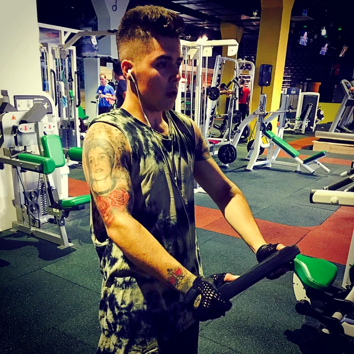 La începutul anului, Lino se ducea zilnic la sală