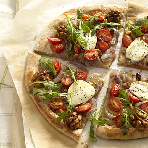 Pizza cu rucola si branza de capra (colesterol) jpeg